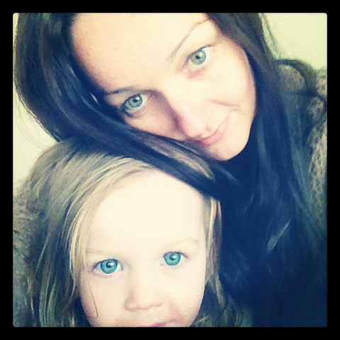 My wee Maiden and me, not ready for this workshop yet.. one day!